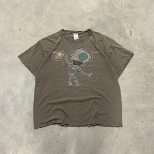 Vintage Invader Zim Irk Graphic‎ Shirt